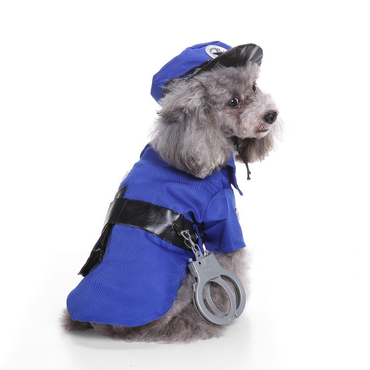 Disfraz de Policía para Perros – Halloween & Carnaval