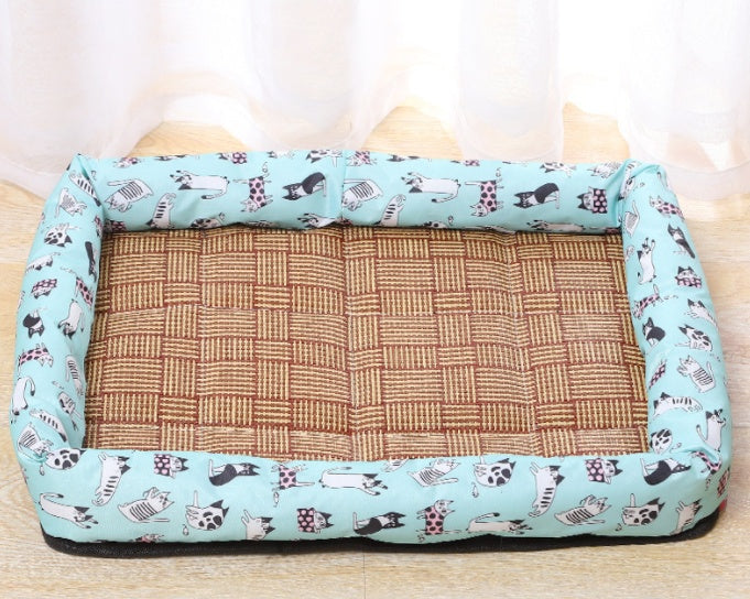 Pet Mat Mat Nest Four Seasons Universal Rattan Pet Nest