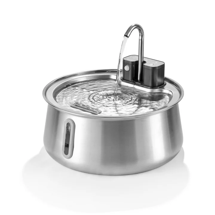 AquaPaw™ 4L - Dispensador de agua de acero inox. para mascotas