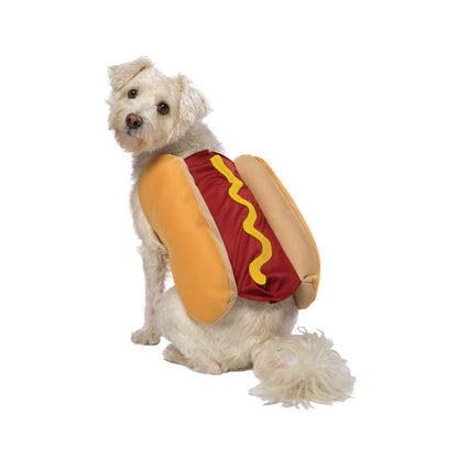 Disfraz de Hot Dog para Perros y Gatos - Ropa Divertida de Halloween