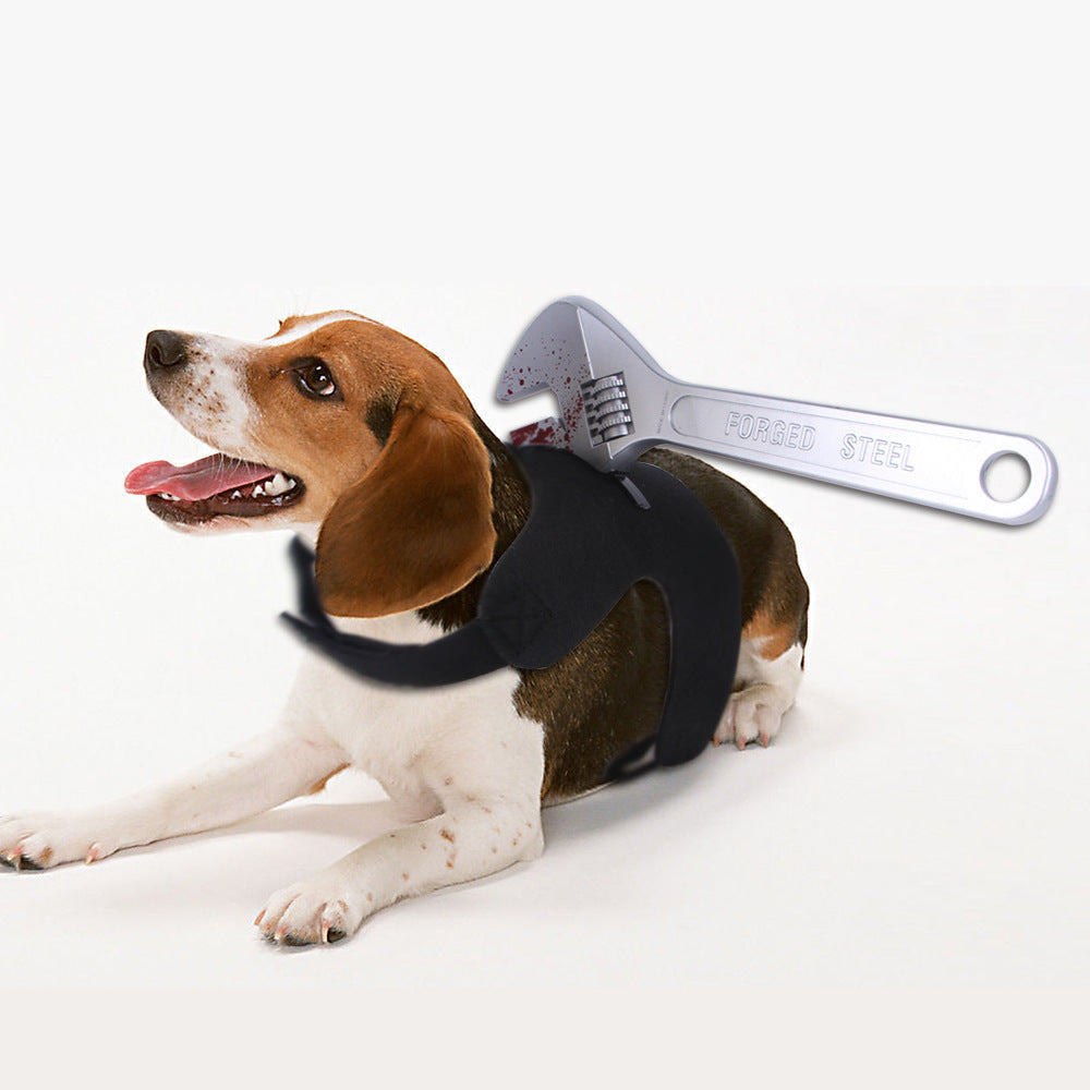 Tool Killer™ - Disfraz de Halloween con cuchillo y armas falsas para perros – GARRA™