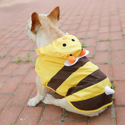 BeeGuard™ - Impermeable con diseño de abeja para perros