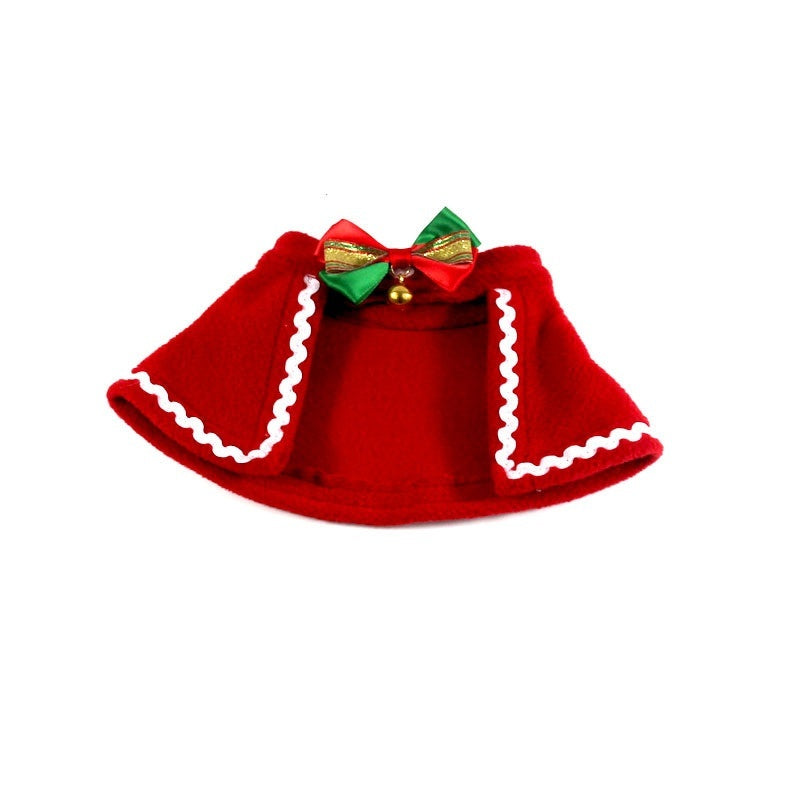 Christmas Pet Scarf Hat Cloak Pet Costume