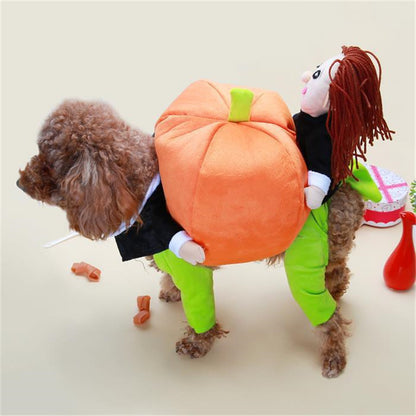 Disfraz de Calabaza para Perros - Halloween GARRA™