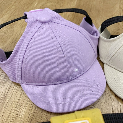 Net Red Pet Baseball Cap Teddy Schnauzer Pet Hat