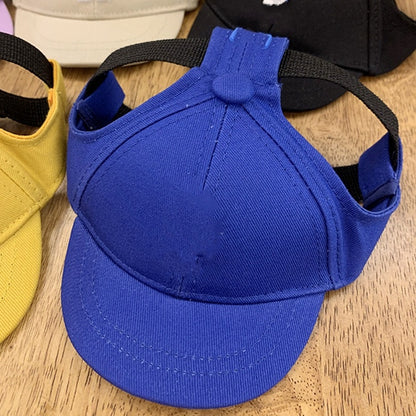 Net Red Pet Baseball Cap Teddy Schnauzer Pet Hat