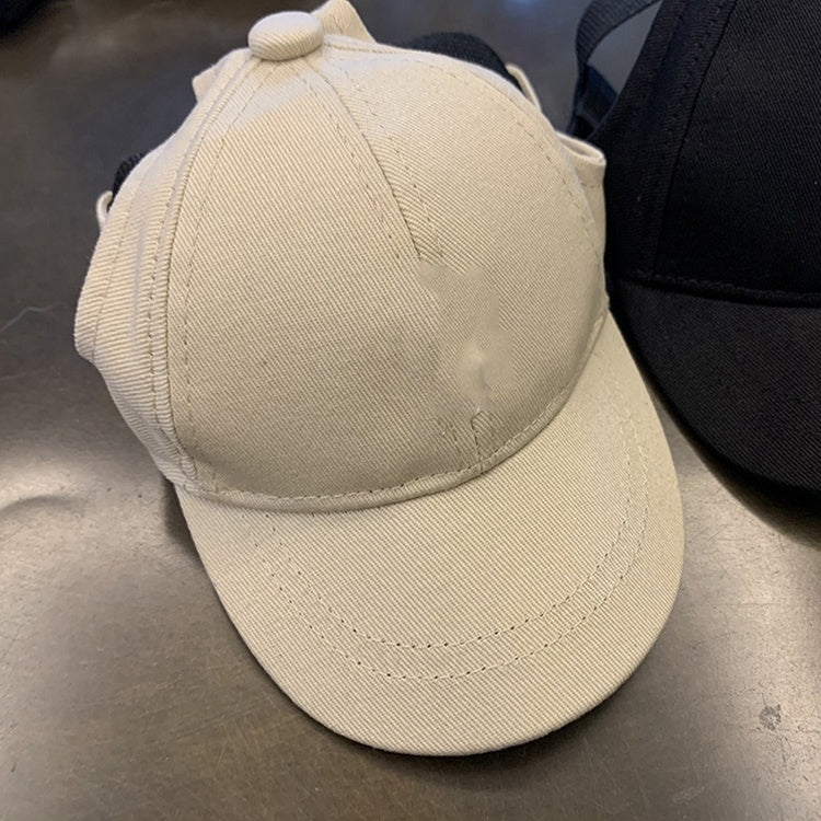 Net Red Pet Baseball Cap Teddy Schnauzer Pet Hat