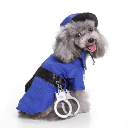 Disfraz de Policía para Perros – Halloween & Carnaval
