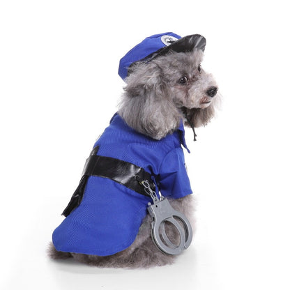 Disfraz de Policía para Perros – Halloween & Carnaval