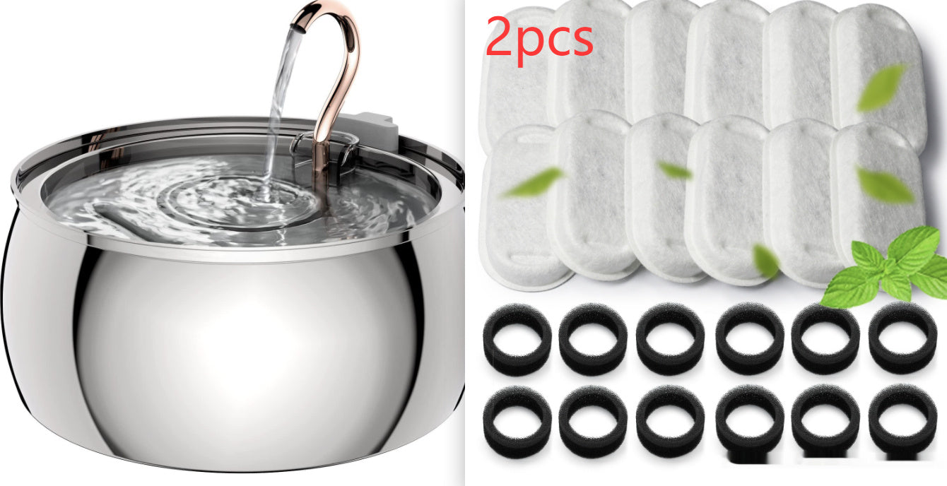 Copper Edition™ 4L – Fuente de agua para gatos y perros con tubo de cobre