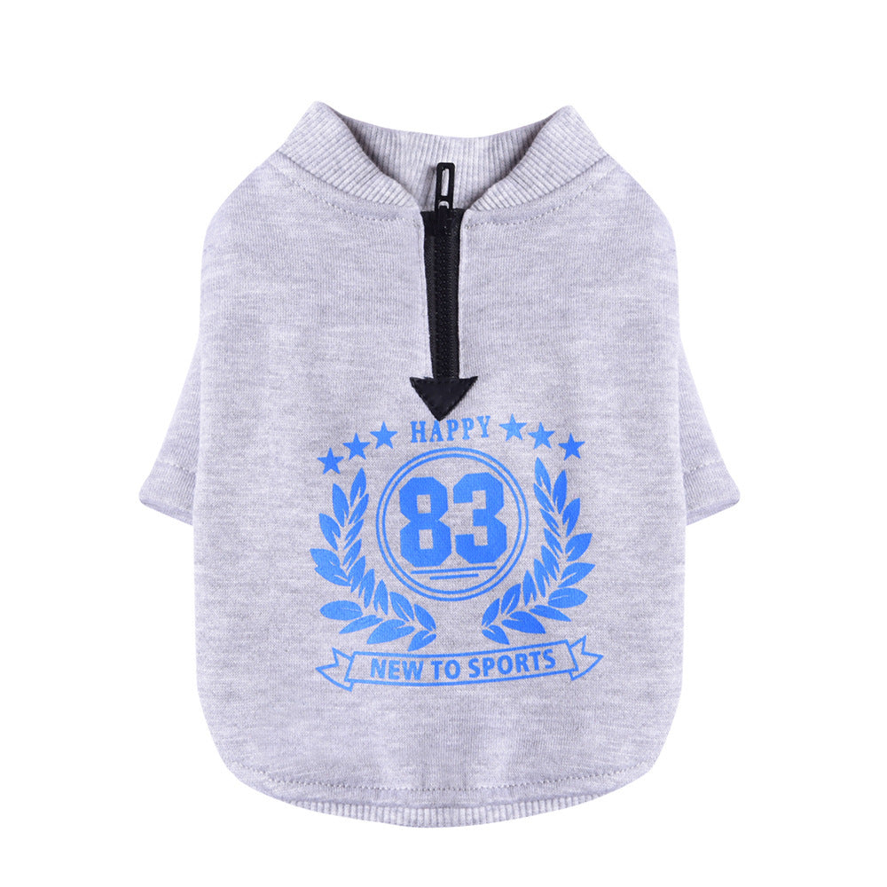 Sweatshirt Fashion Digital Printing Pet Two-legged Clothes