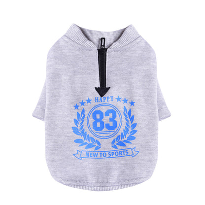 Sweatshirt Fashion Digital Printing Pet Two-legged Clothes