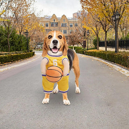 Disfraz de Jugador de Baloncesto para Perros - Halloween y Eventos