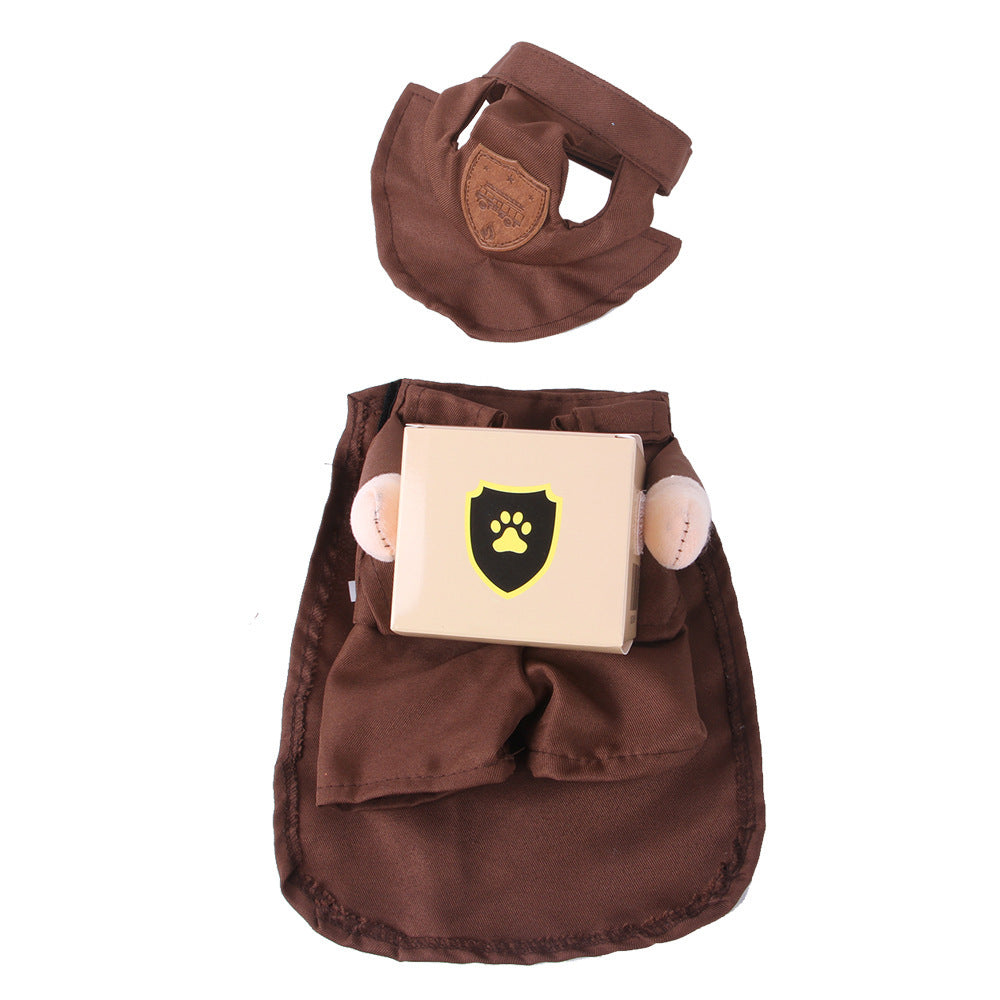 Disfraz Repartidor para Perros con Caja – Ropa Divertida Halloween