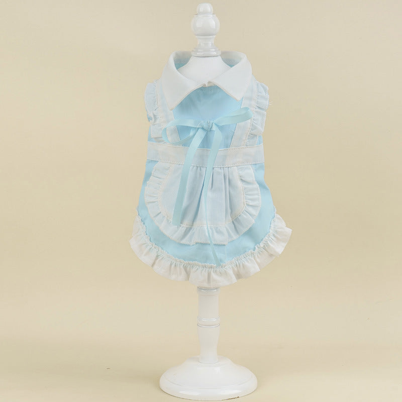 Pet Suit Pet Cat Hat Dog Spring And Summer Clothing Supplies Skirt