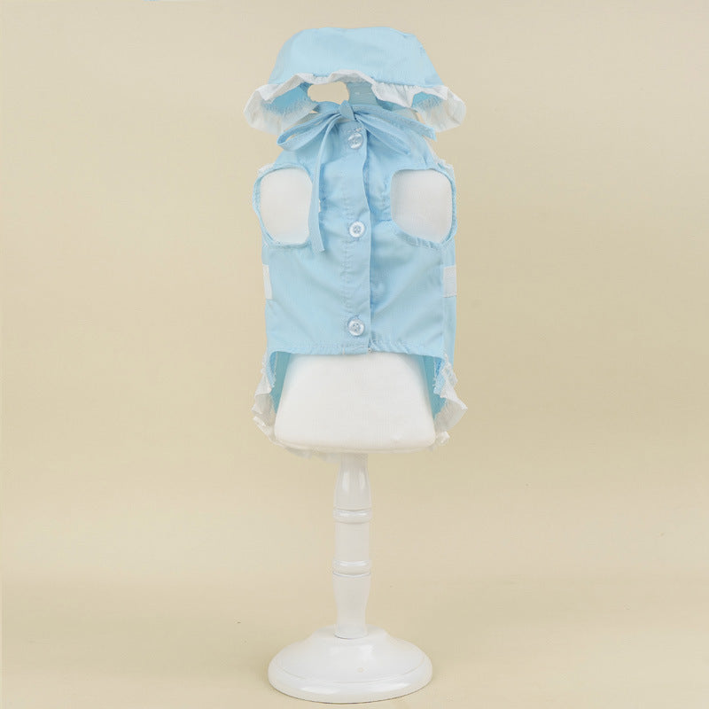 Pet Suit Pet Cat Hat Dog Spring And Summer Clothing Supplies Skirt