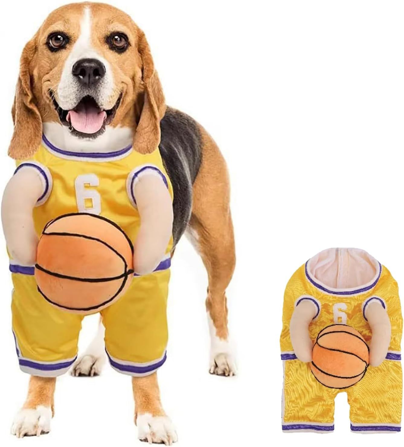 Disfraz de Jugador de Baloncesto para Perros - Halloween y Eventos
