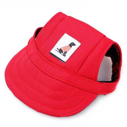 Pet dog baseball hat