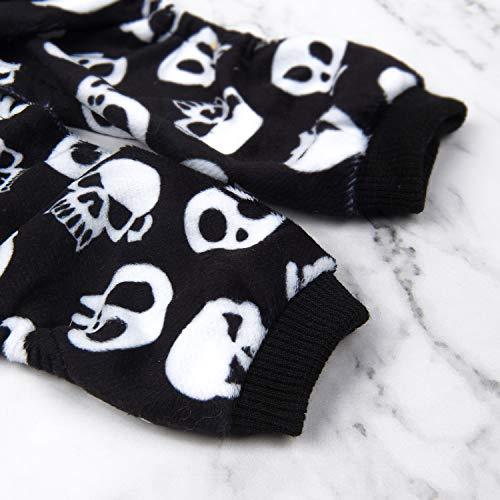 Pijama de Calaveras para Perros – Especial Halloween