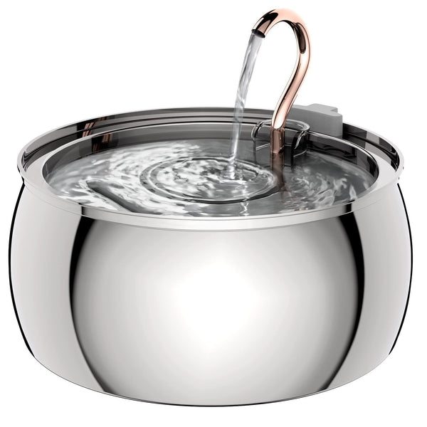 Copper Edition™ 4L – Fuente de agua para gatos y perros con tubo de cobre