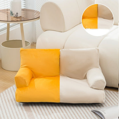 Doghouse Cathouse Pet Sofa Comfortable Open Sleep-free High Backrest Pet Mattress