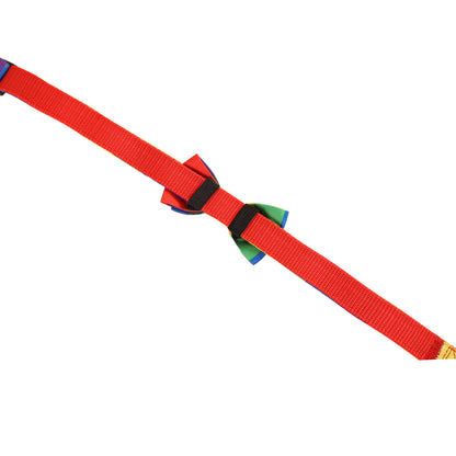 Pet Jewelry Rainbow Pet Collar Cat Dog Traction Bow Tie