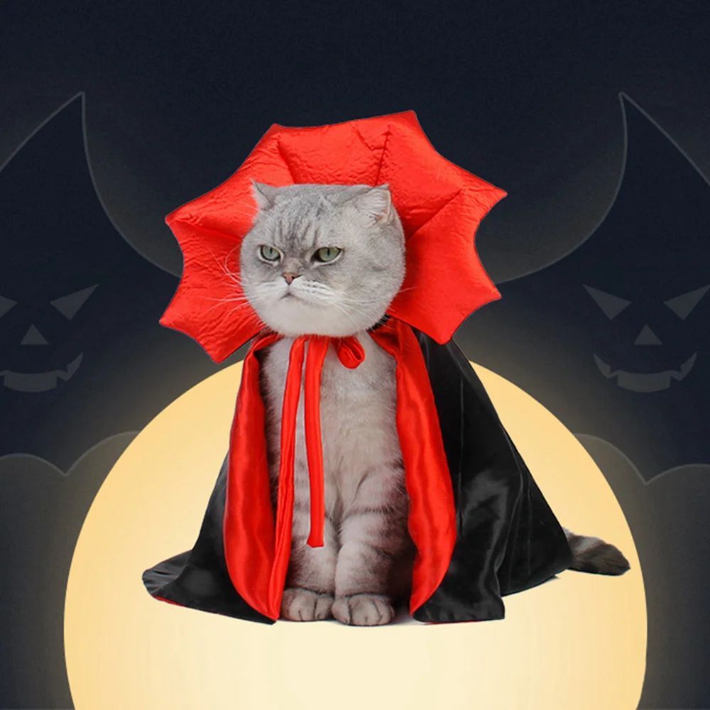 Disfraz de Vampiro para Gatos y Perros | Especial Halloween