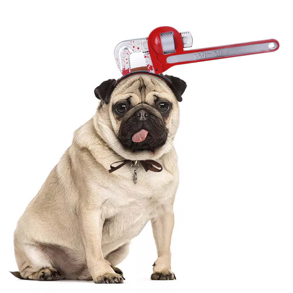 Tocados Sangrientos Halloween para Perros y Gatos