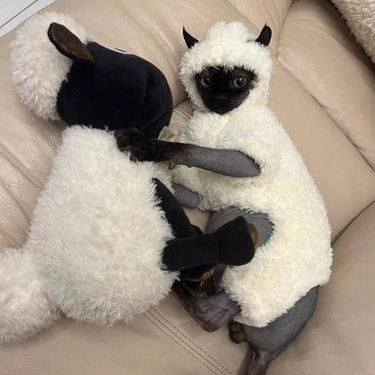 Disfraz de Oveja para Gatos - Especial Halloween