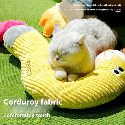 Napillow™ - Almohada para mascotas en forma de lápiz o vela