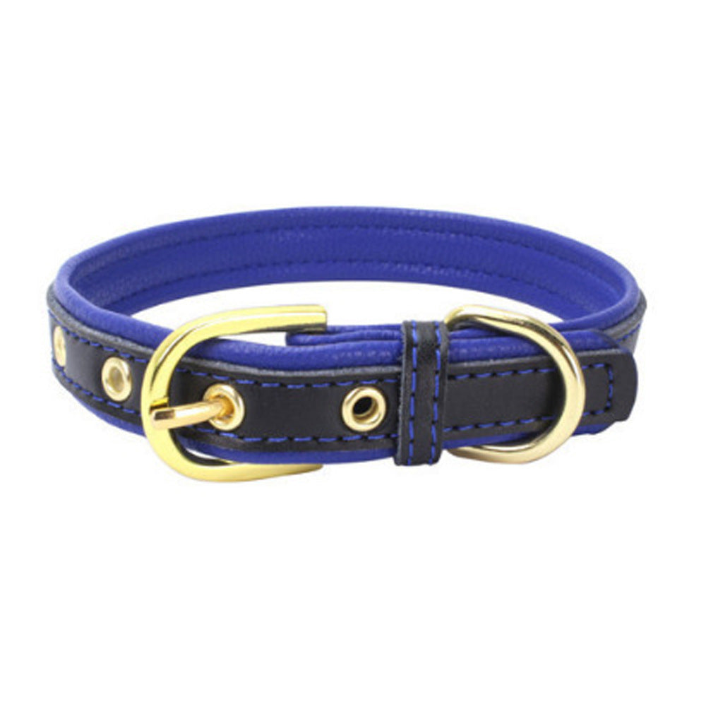 Pet Supplies Fashion Cute Adjustable High-end Leather Collar