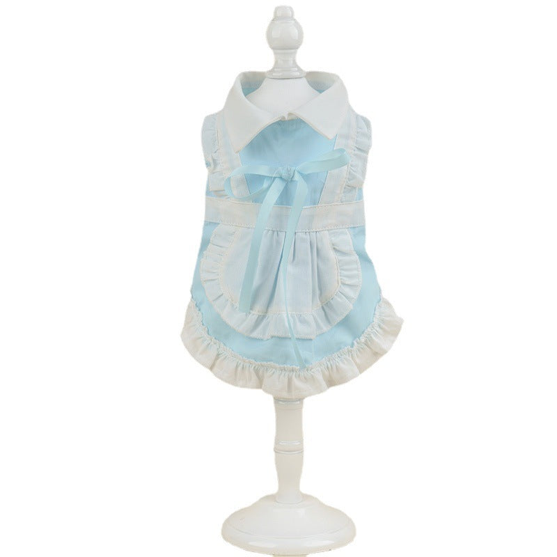 Pet Suit Pet Cat Hat Dog Spring And Summer Clothing Supplies Skirt