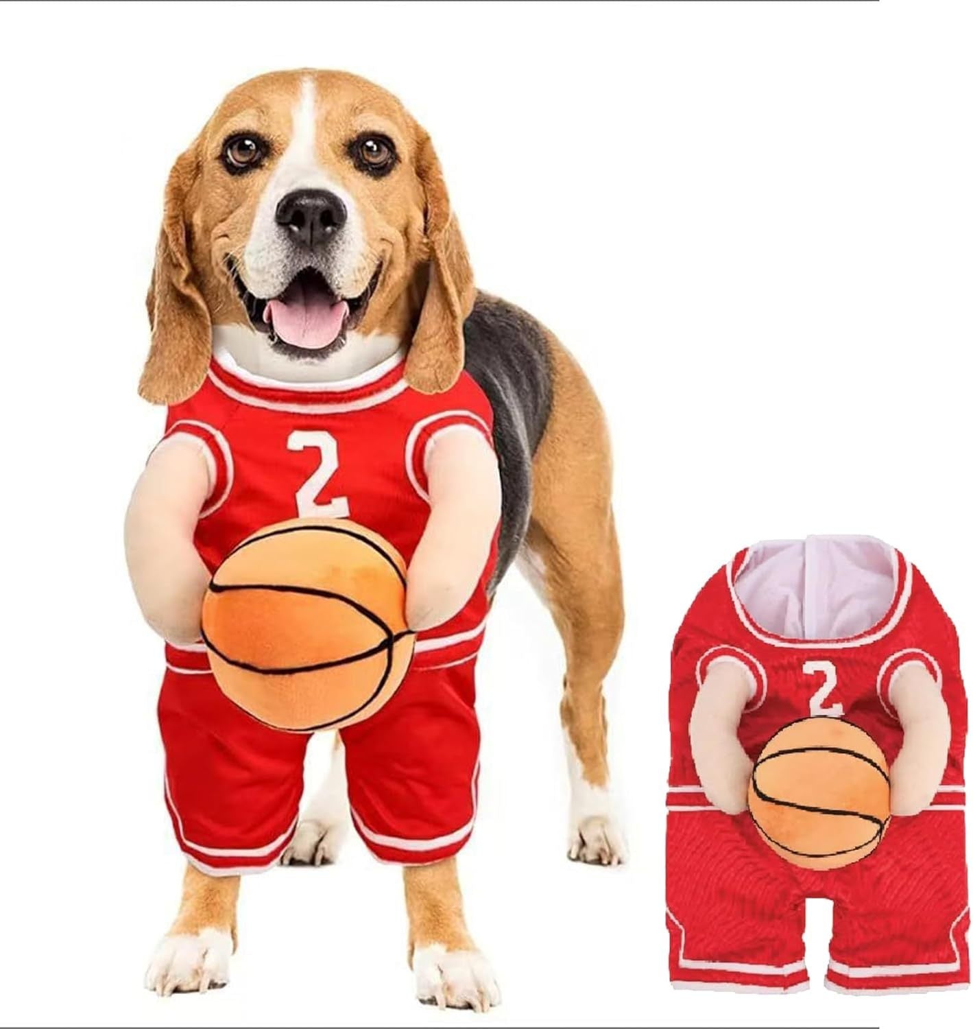 Disfraz de Jugador de Baloncesto para Perros - Halloween y Eventos