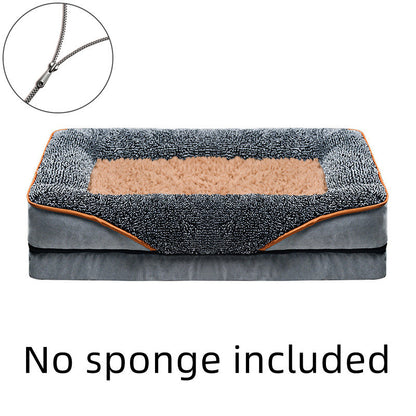 Pet Supplies Square Sofa Bed Dog Kennel Cat Litter Pet Pad