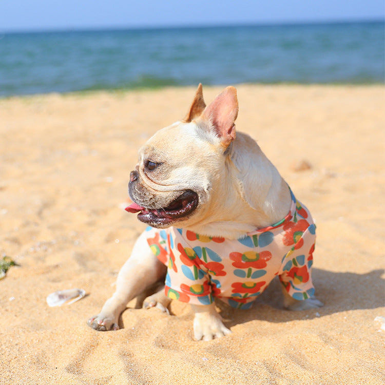 Camiseta floral de verano para perros – GARRA™