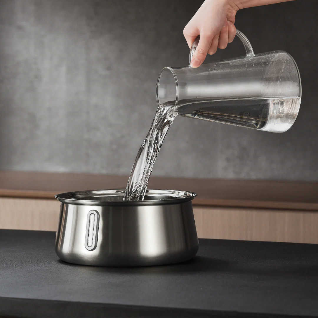 AquaPaw™ 4L - Dispensador de agua de acero inox. para mascotas