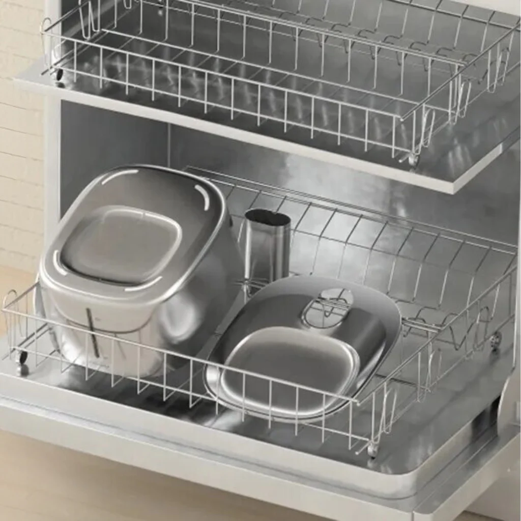 AquaSense™ - Fuente inteligente de acero inox. con flujo automático y sistema inalámbrico recargable.